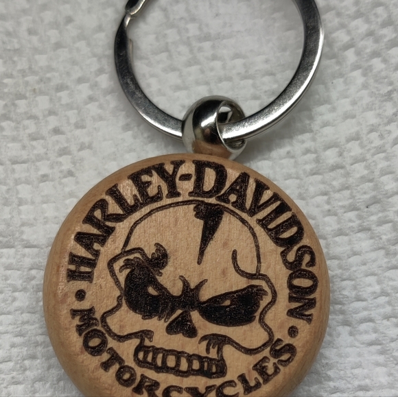 Harley Davidson key ring personalized - Picture 2 of 7